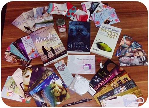 alt="Inhalt der Bookwormbox"