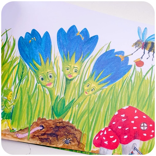 alt="Die Wiese - Illustrationen"