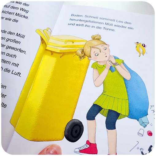 alt="Leonie Looping. Kleine Robbe in Not - Illustration"