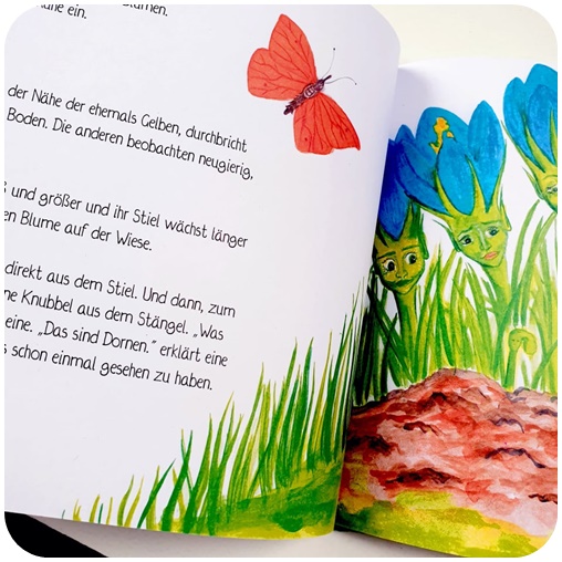 alt="Die Wiese - Illustration"