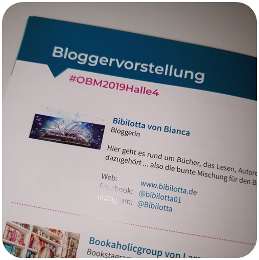 alt="Bloggervorstellung Messeprogramm"