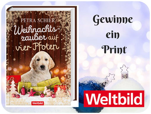 alt="Print, Weihnachtszauber auf vier Pfoten"